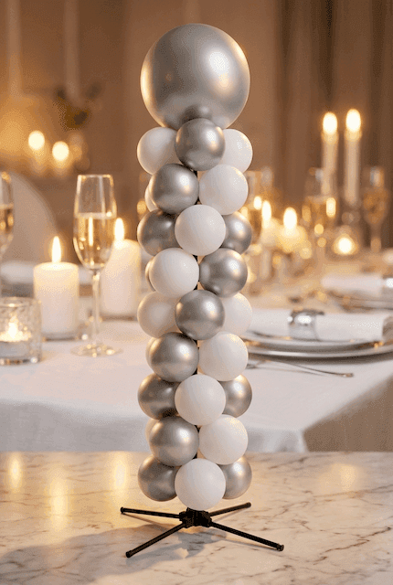 PilaMania Ballondekoration, die sowohl am Hochzeitstag als auch 25 Jahre später perfekt aussieht