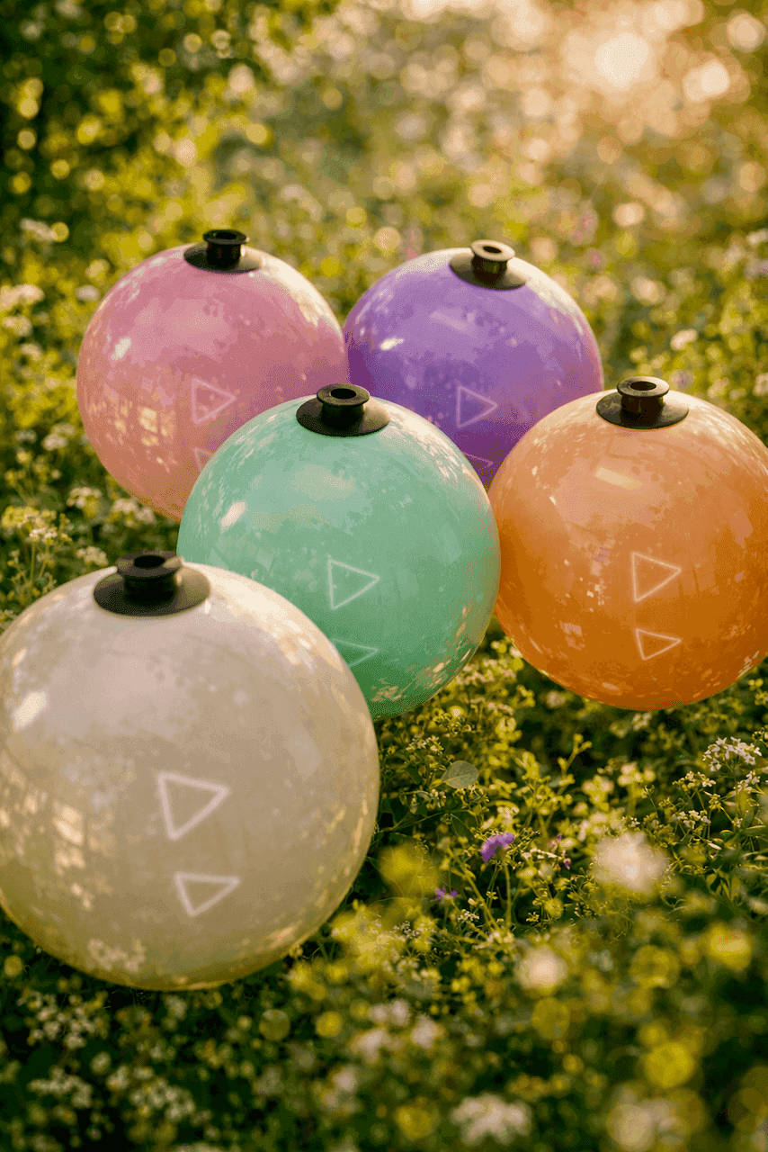 PilaMania wiederverwendbare Ballons in verschiedenen Farben - die modulare Basis für nachhaltige Dekorationssysteme
