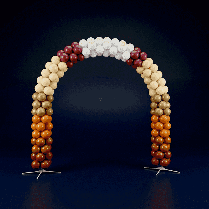 PilaMania Ballonbogen als festlicher Eingang