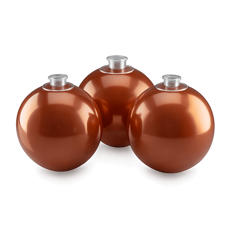 Bronze wiederverwendbarer PilaMania Ballon