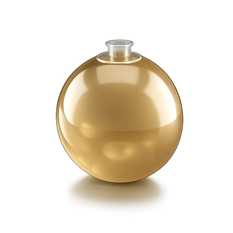 Goldener wiederverwendbarer PilaMania Ballon