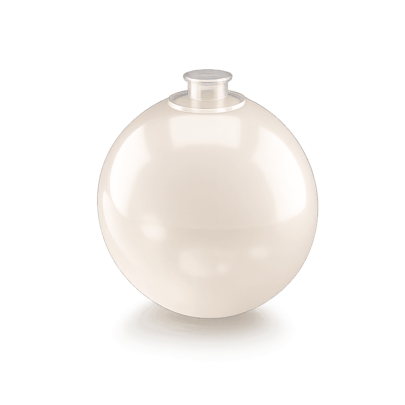 Hellbeige wiederverwendbarer PilaMania Ballon