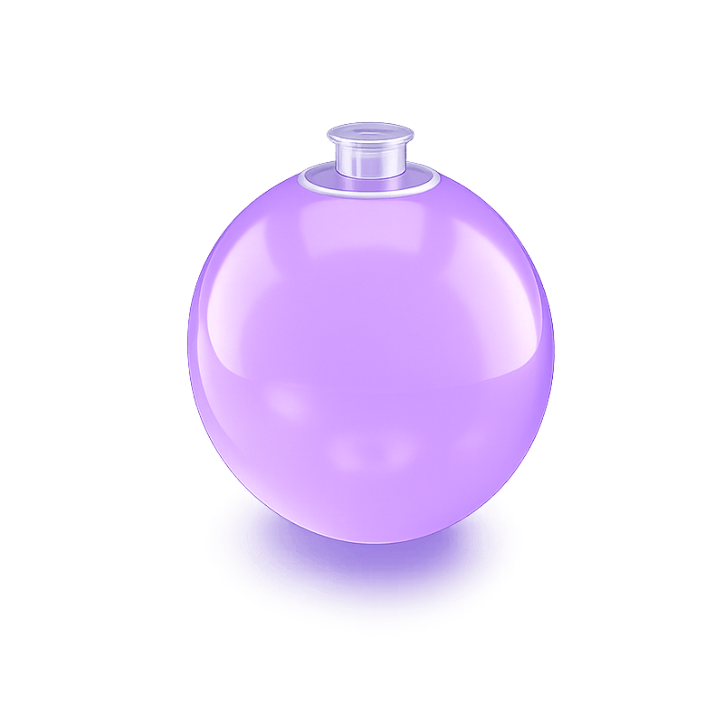 Helllila wiederverwendbarer PilaMania Ballon