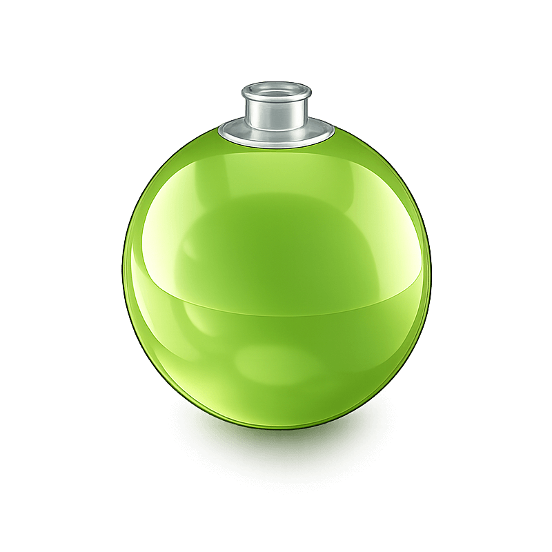 Limetten wiederverwendbarer PilaMania Ballon