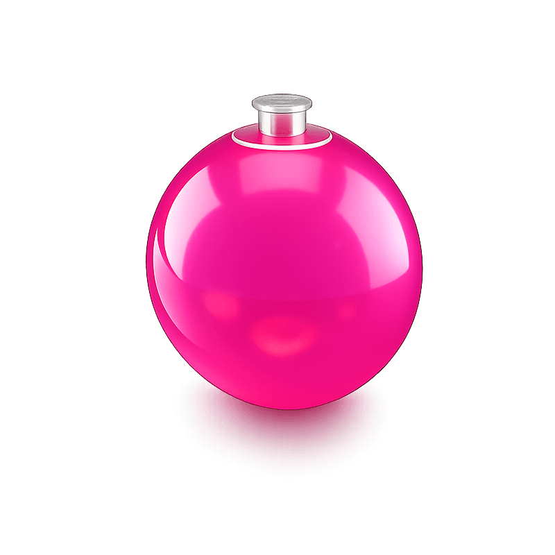 Magenta wiederverwendbarer PilaMania Ballon
