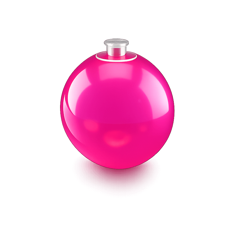 Pinker wiederverwendbarer PilaMania Ballon