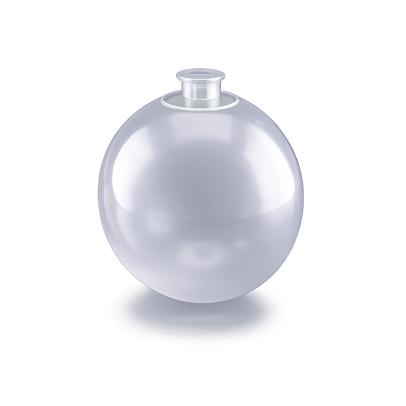 Silberner wiederverwendbarer PilaMania Ballon