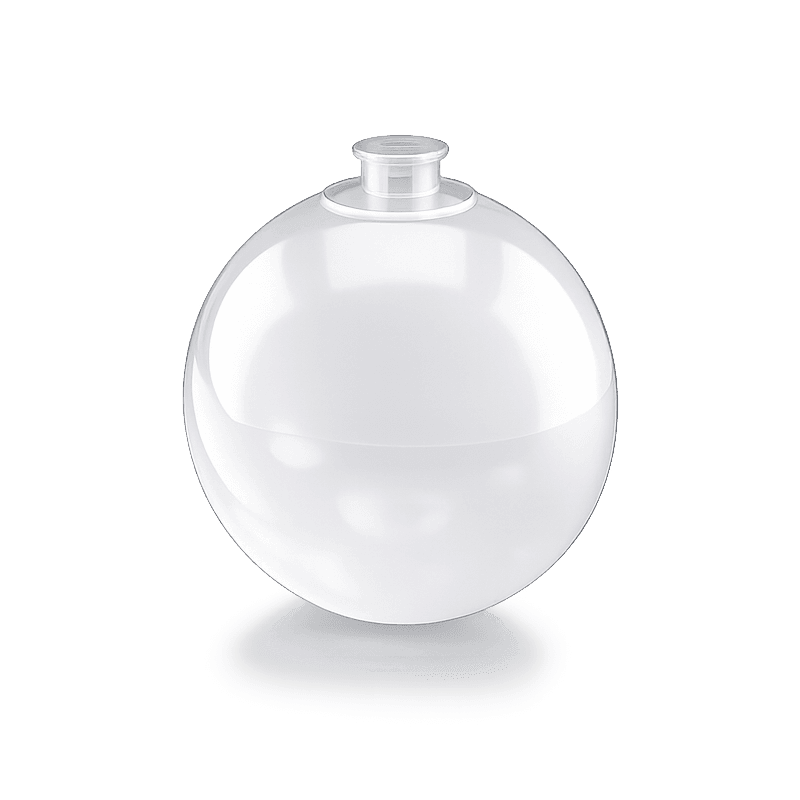 Weißer wiederverwendbarer PilaMania Ballon