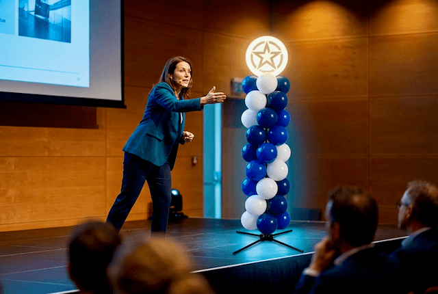 Ballonsäule für besondere Anlässe, Jubiläumsfeier und Eröffnungszeremonie-Dekoration