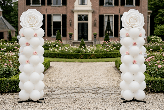 Professionelles Ergebnis mit PilaMania wiederverwendbarer Ballondekoration