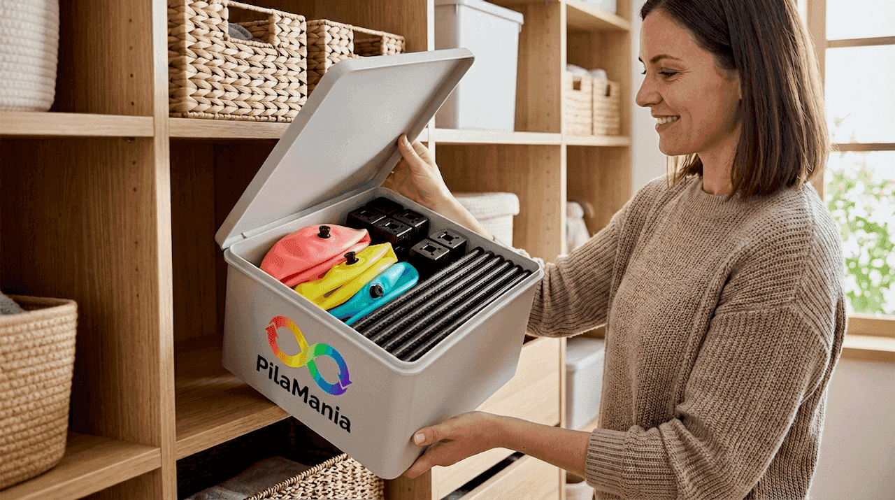 Schritt 4: Wiederhole – nutze deine PilaMania Dekoration immer wieder