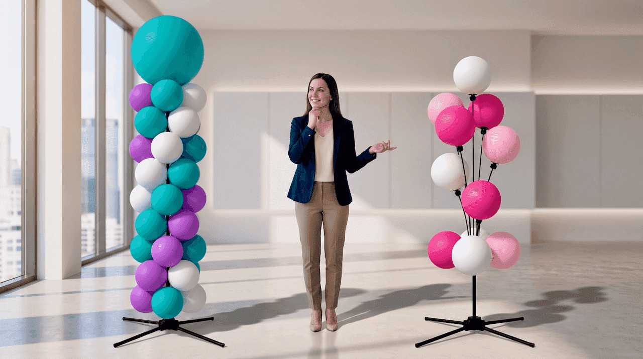 Schritt 1: Wähle deine PilaMania Ballondekoration