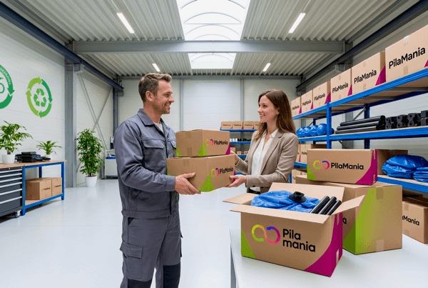 Zirkuläres Recycling-Programm für Dekorationen