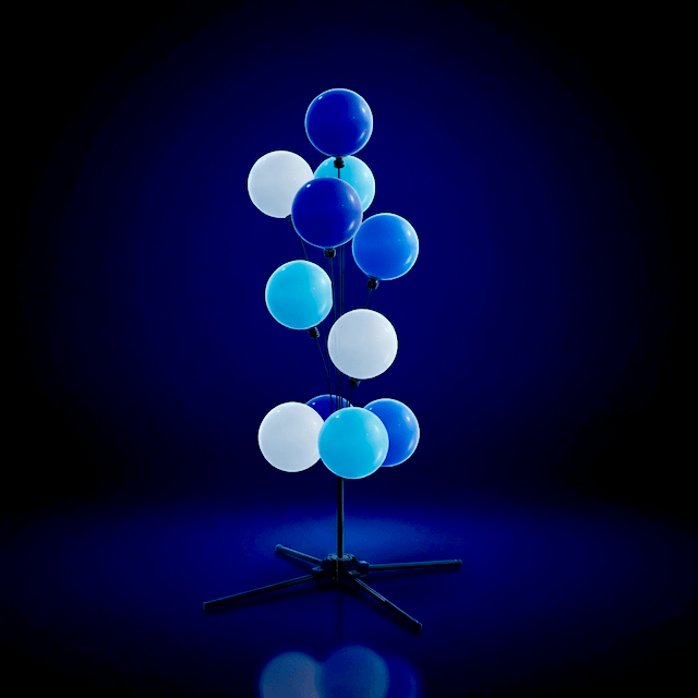PilaMania Ballonfontäne Standard mit 13 Bällen auf schlankem Mast