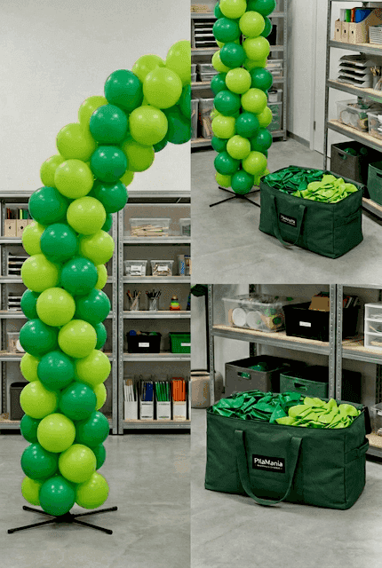 PilaMania Ballondekoration als nachhaltige Wahl für Eco-Schools-zertifizierte Schule