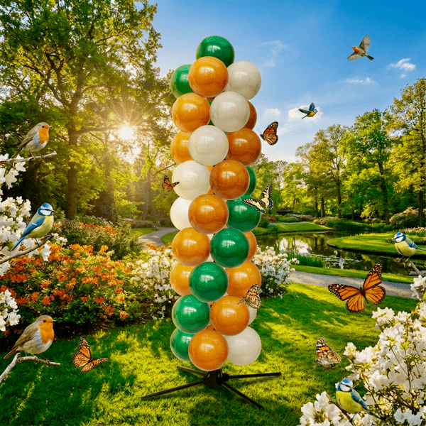 PilaMania-Dekoration in einer wunderschönen natürlichen Umgebung — der Beweis, dass festlich und nachhaltig Hand in Hand gehen.